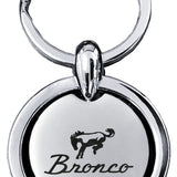 Ford Bronco Revolver Key Chain Fob - Silver - Official Licensed