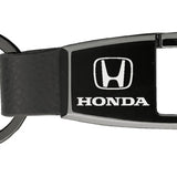 Honda Premier Carabiner Key Chain Fob - Black Pearl - Official Licensed