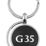 Infiniti G35 Spinner Key Chain Fob - Black - Official Licensed