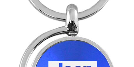 Jeep Grill Spinner Key Chain Fob - Official Licensed