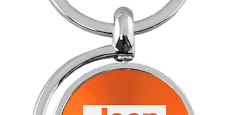 Jeep Grill Spinner Key Chain Fob - Official Licensed