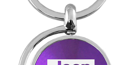 Jeep Grill Spinner Key Chain Fob - Official Licensed