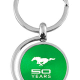 Ford Mustang 50 Years Spinner Key Chain Fob - Official Licensed