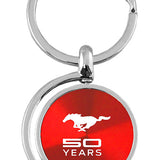 Ford Mustang 50 Years Spinner Key Chain Fob - Official Licensed