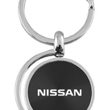 Nissan Spinner Key Chain Fob - Black - Official Licensed