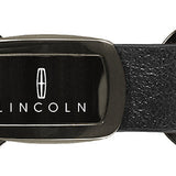 Lincoln Leather Tri-Ring Key Chain Fob - Gun Metal - Official Licensed