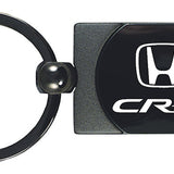 Honda CR-Z Two-Tone Rectangular Key Chain Fob - Gun Metal - Official Licensed