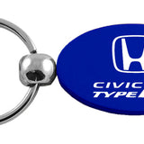 Honda Civic Type R Oval Key Chain Fob - Official Licensed