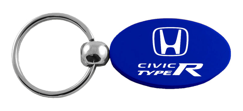 Honda Civic Type R Oval Key Chain Fob - Official Licensed
