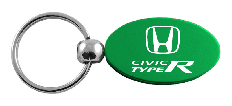 Honda Civic Type R Oval Key Chain Fob - Official Licensed