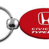 Honda Civic Type R Oval Key Chain Fob - Official Licensed