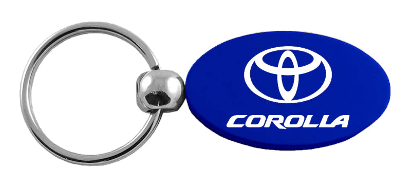 Toyota Corolla Oval Key Chain Fob - Official Licensed
