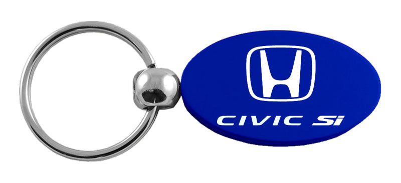Honda Civic SI Oval Key Chain Fob - Official Licensed