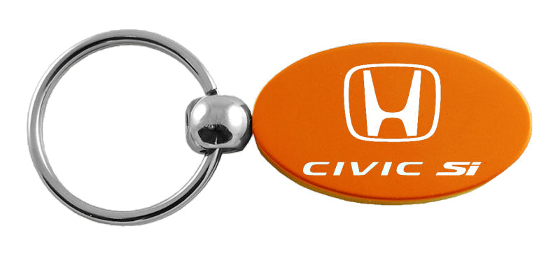 Honda Civic SI Oval Key Chain Fob - Official Licensed