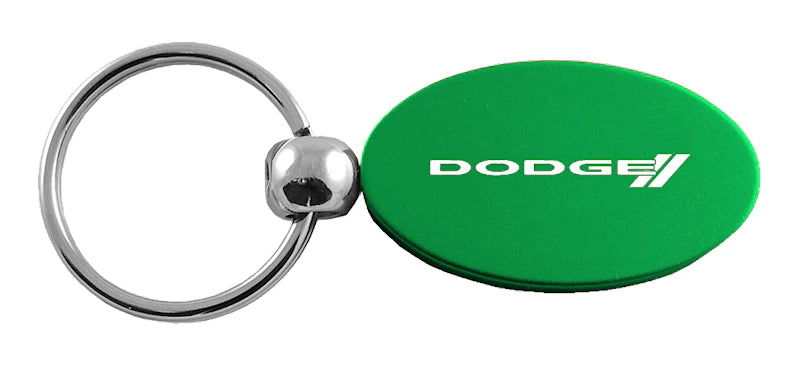 Dodge Stripe Oval Key Chain Fob - Official Licensed