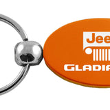 Jeep Gladiator Oval Key Chain Fob - Official Licensed