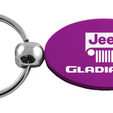 Jeep Gladiator Oval Key Chain Fob - Official Licensed