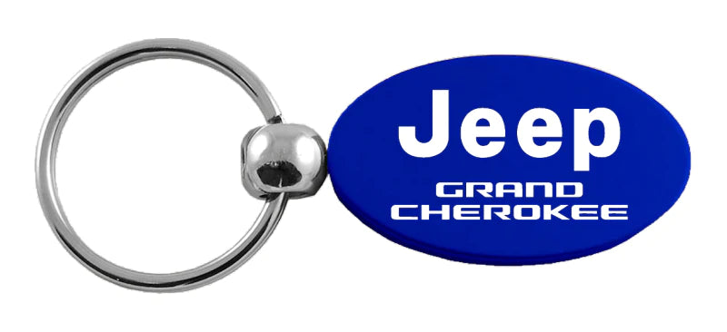 Jeep Grand Cherokee Oval Key Chain Fob - Official Licensed