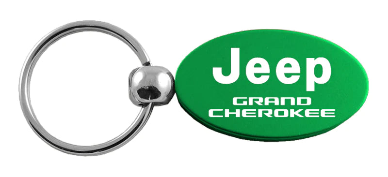 Jeep Grand Cherokee Oval Key Chain Fob - Official Licensed