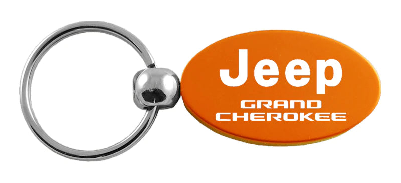 Jeep Grand Cherokee Oval Key Chain Fob - Official Licensed