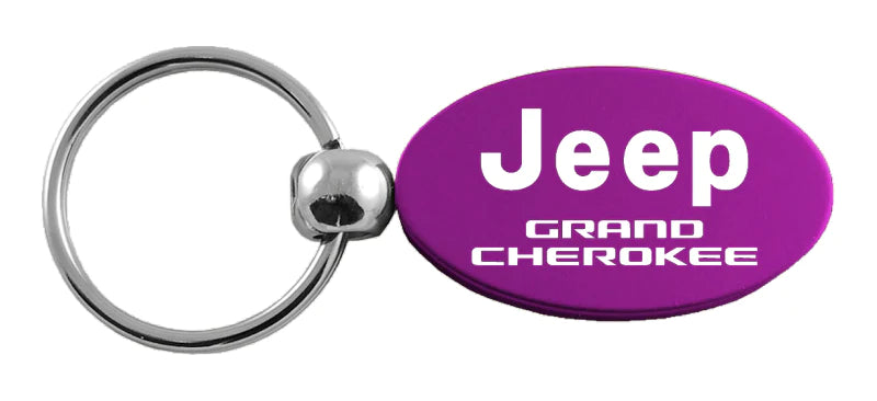 Jeep Grand Cherokee Oval Key Chain Fob - Official Licensed