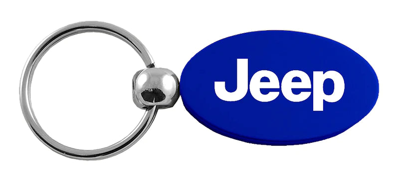Jeep Oval Key Chain Fob - Official Licensed
