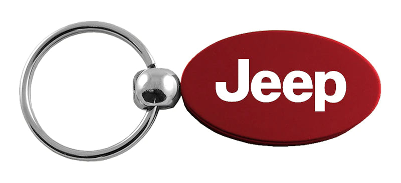 Jeep Oval Key Chain Fob - Official Licensed