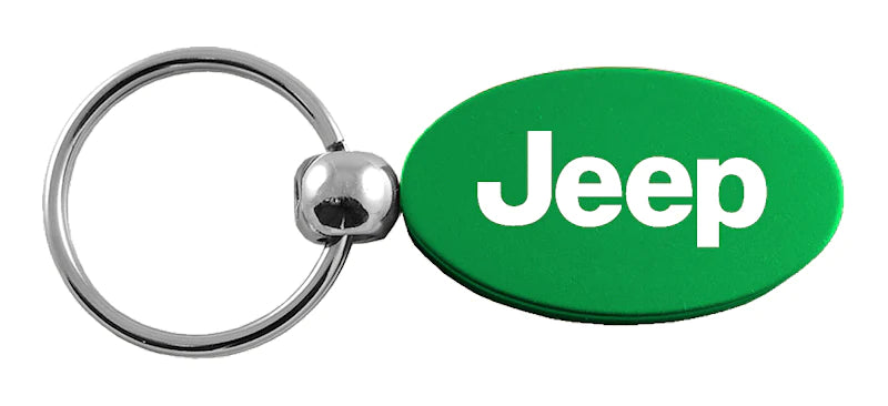 Jeep Oval Key Chain Fob - Official Licensed