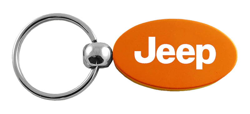 Jeep Oval Key Chain Fob - Official Licensed