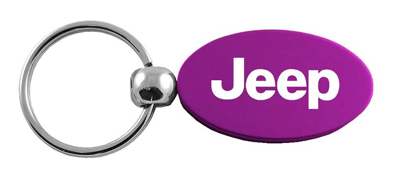 Jeep Oval Key Chain Fob - Official Licensed