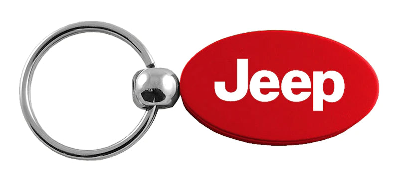 Jeep Oval Key Chain Fob - Official Licensed