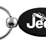 Jeep Climbing Oval Key Chain Fob - Official Licensed