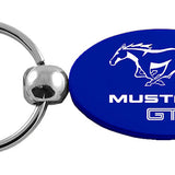 Ford Mustang GT Oval Key Chain Fob - Official Licensed