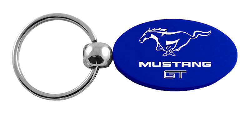 Ford Mustang GT Oval Key Chain Fob - Official Licensed