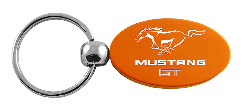 Ford Mustang GT Oval Key Chain Fob - Official Licensed