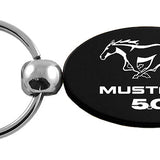 Ford Mustang 5.0 Oval Key Chain Fob - Official Licensed