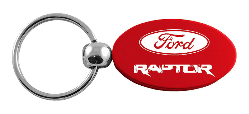 Ford Raptor Oval Key Chain Fob - Official Licensed