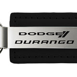 Dodge Durango Leather Key Chain Fob - Black - Official Licensed