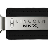 Lincoln MKX Leather Key Chain Fob - Black - Official Licensed