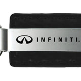 Infiniti Carbon Fiber Leather Key Chain Fob - Official Licensed