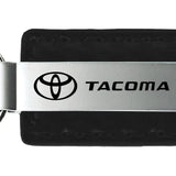 Toyota Tacoma Carbon Fiber Leather Key Chain Fob - Official Licensed