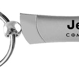 Jeep Compass Blade Key Chain Fob - Silver - Official Licensed