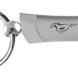 Ford Mustang 5.0 Blade Key Chain Fob - Silver - Official Licensed