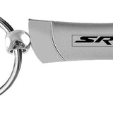 Dodge SRT-8 Blade Key Chain Fob - Silver - Official Licensed