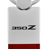 Nissan 350Z Duo Leather / Chrome Key Chain Fob - Official Licensed