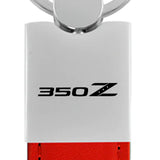 Nissan 350Z Duo Leather / Chrome Key Chain Fob - Official Licensed