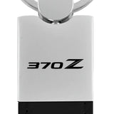 Nissan 370Z Duo Leather / Chrome Key Chain Fob - Official Licensed