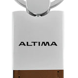 Nissan Altima Duo Leather / Chrome Key Chain Fob - Official Licensed