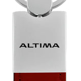 Nissan Altima Duo Leather / Chrome Key Chain Fob - Official Licensed