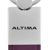 Nissan Altima Duo Leather / Chrome Key Chain Fob - Official Licensed